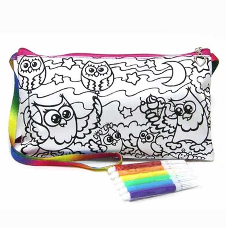 Раскраска с карандашами