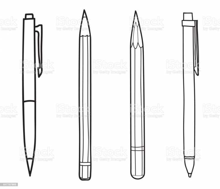 Ручка с рукой трафарет