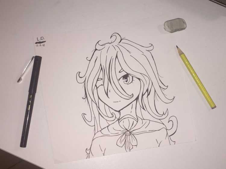 Плохие рисунки аниме