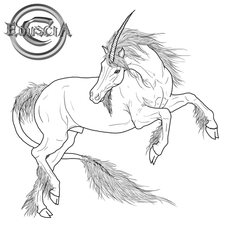 Раскраски лошади аниме