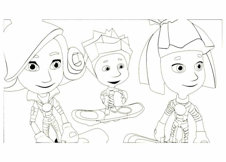 Фиксики Мася рисунок