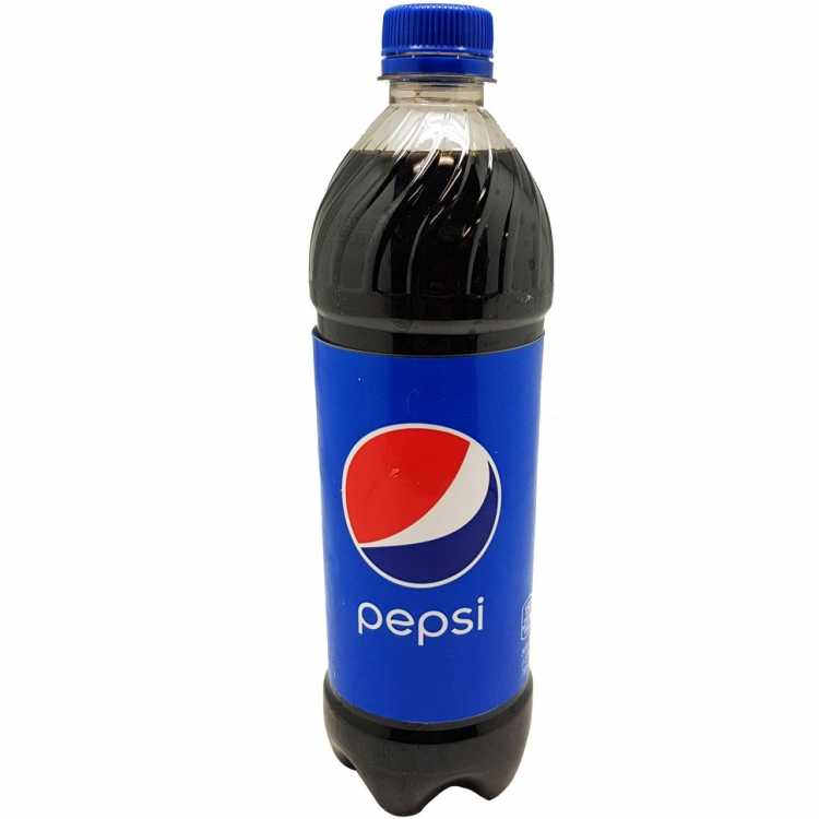 Раскраска бутылка пепси