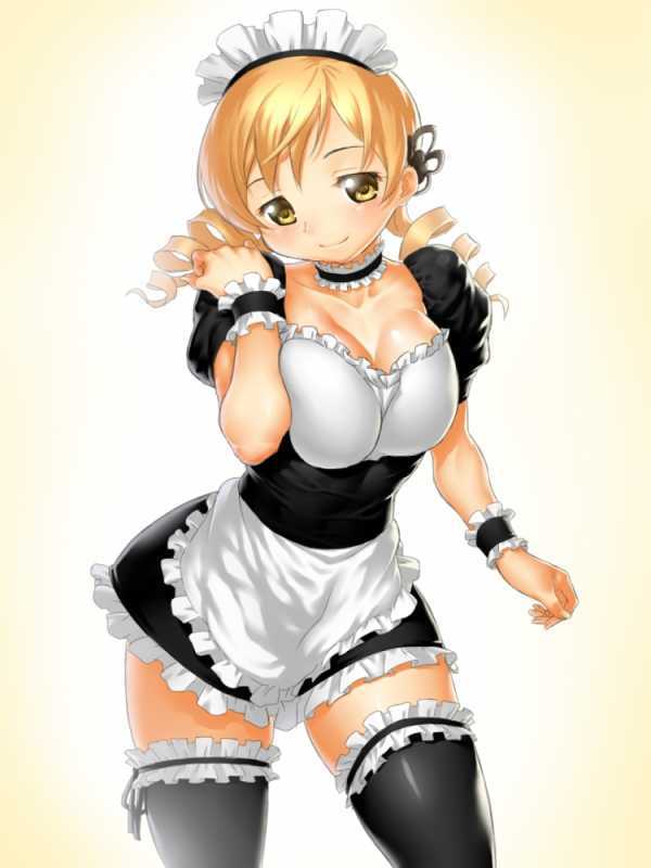 Аниме горничная скетч