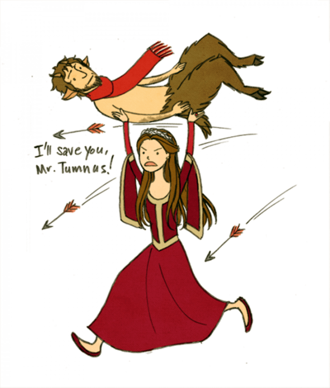 Раскраски антистресс хроники Нарнии