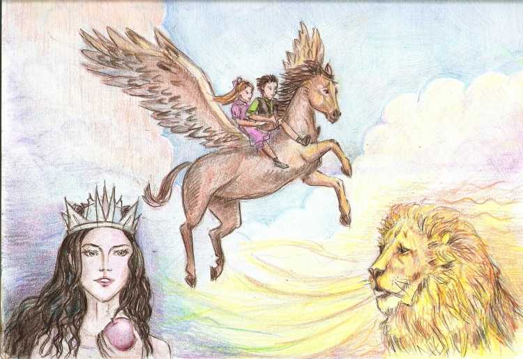 Фавн раскраска