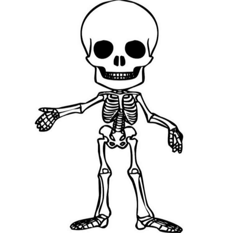 Игра про скелета