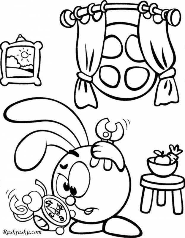 СМИ раскраска