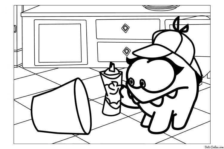 Раскраски Буба и ам Ням