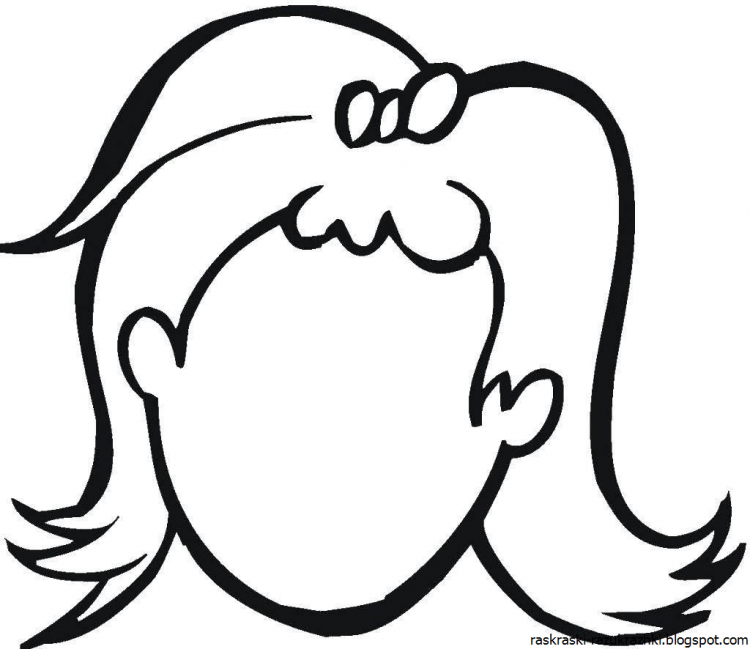 Дорисуй лицо для детей