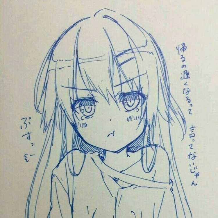 Милые скетчи аниме