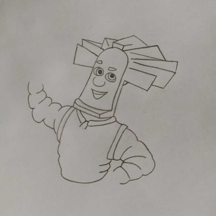 Фиксики раскраска Папус