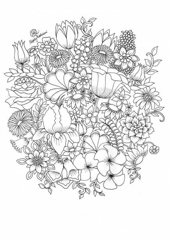 Раскраски антистресс увет