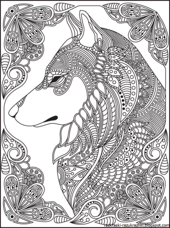 Раскраска антистресс