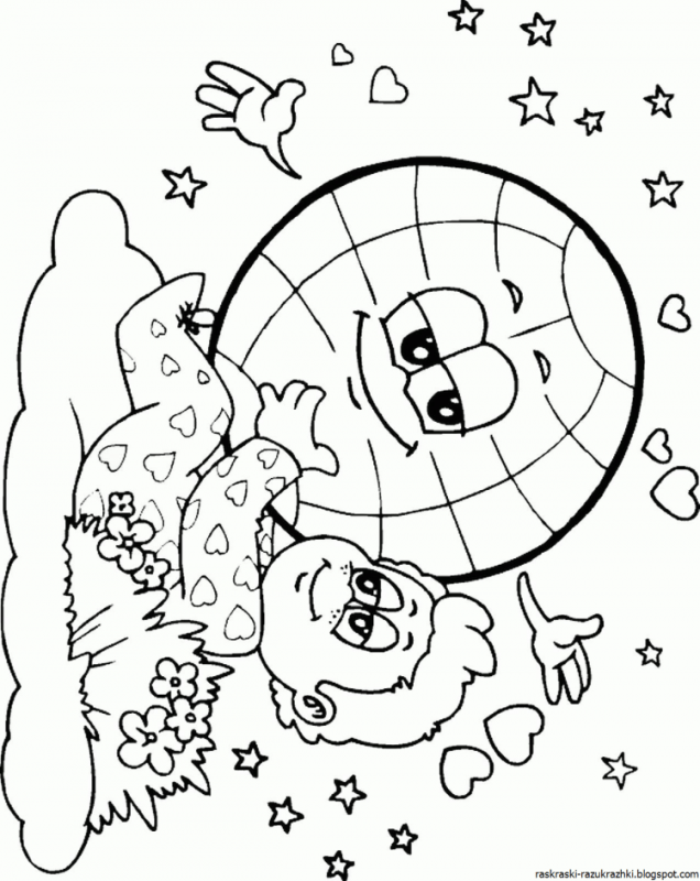 Берегите природу раскраска