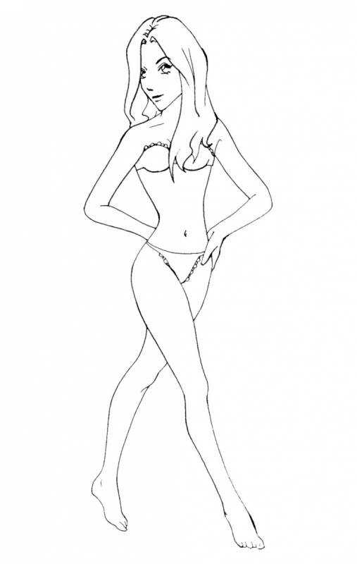 Раскраски братц Джейд