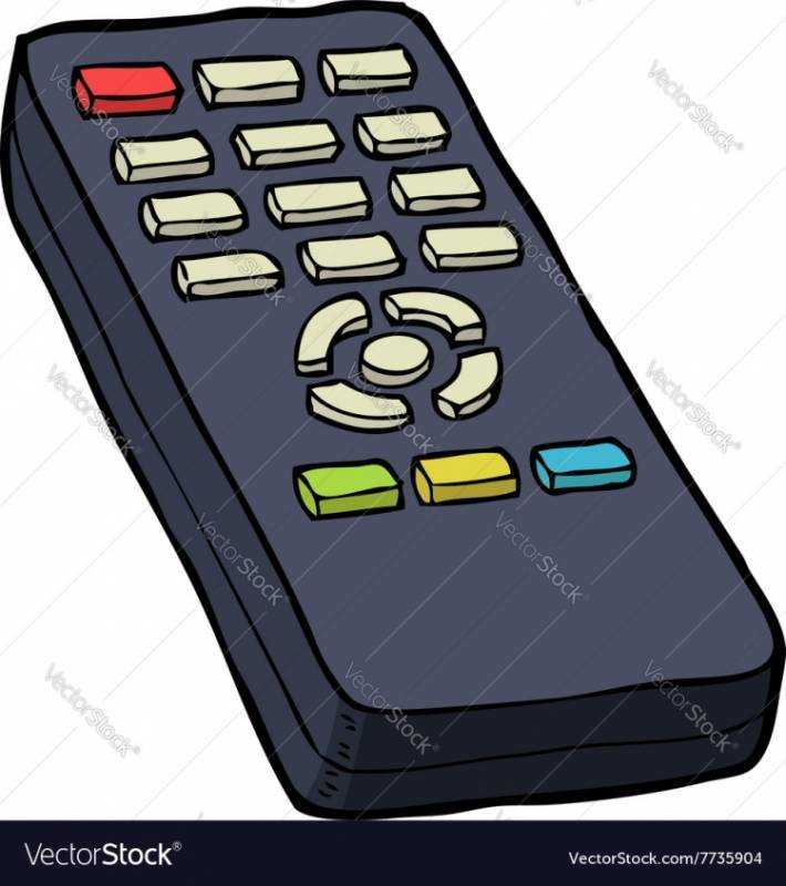 Пульт от телевизора мультяшный