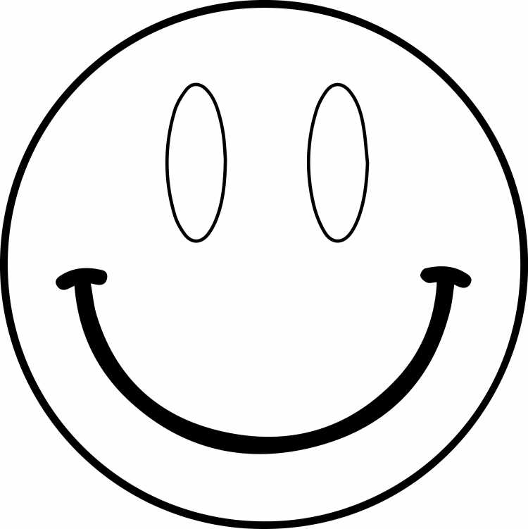 Смайлики раскраска