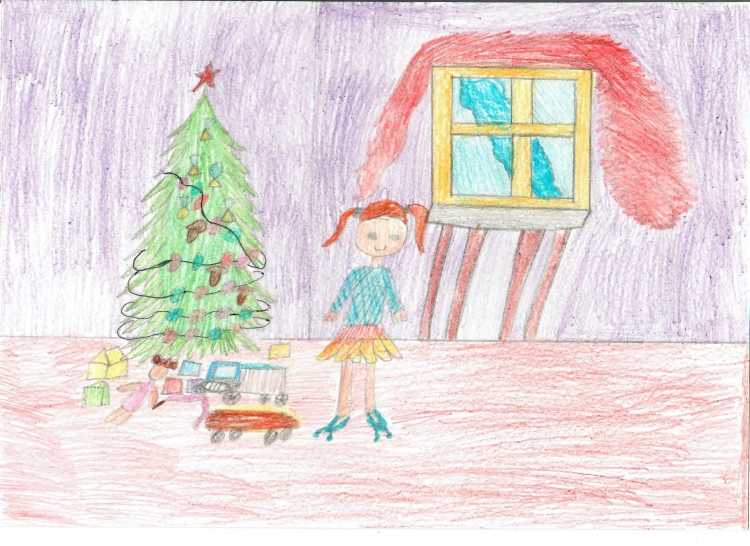 М М Зощенко елка раскраска