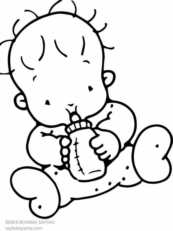 Крайс Беби раскраска