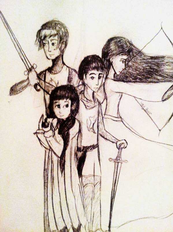 Хроники Нарнии Люси и Тумнус