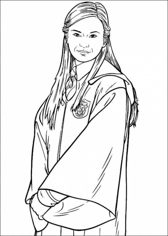 Раскраски Гарри Поттер персонажи