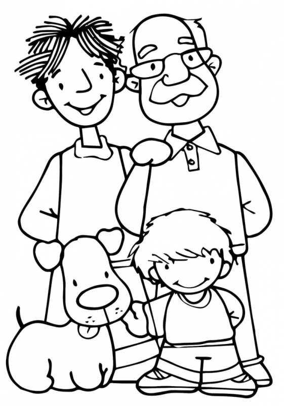 Раскраски для всей семьи