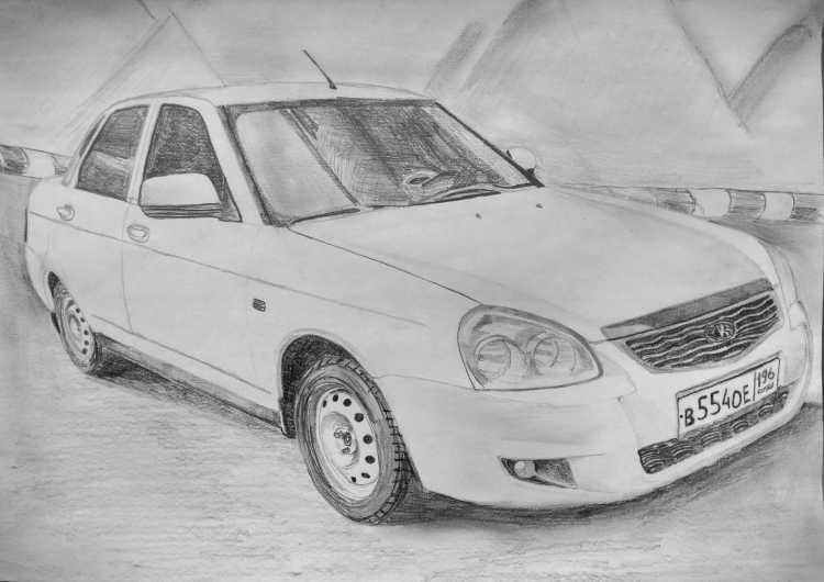 Раскраска Фольксваген Пассат б3 универсал