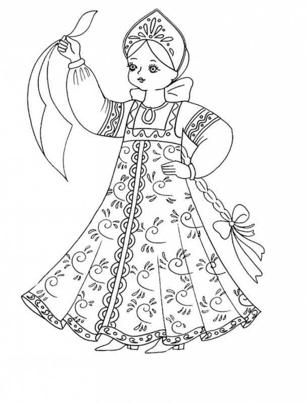 Василиса Премудрая из сказки Царевна лягушка