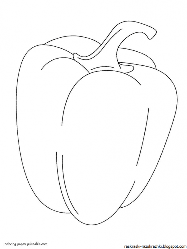 Красный перец вектор