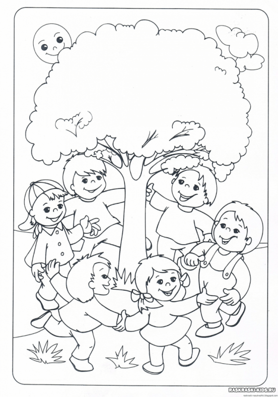 Экология раскраска