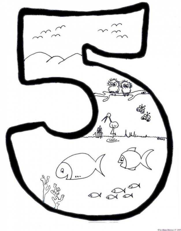 Дни творения раскраска для детей