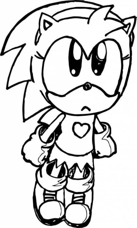 Эми ежиха раскраска