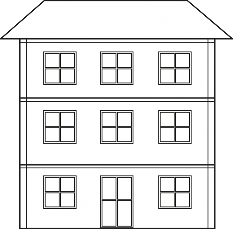 Мальчик играет в конструктор рисунок