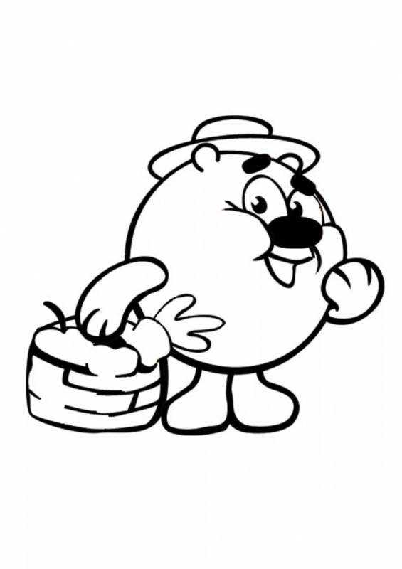 Совунья рисунок карандашом