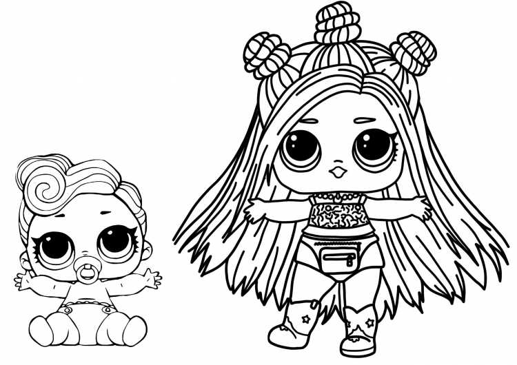 Раскраски для девочек Единороги