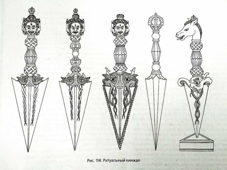 Египетский ритуальный кинжал