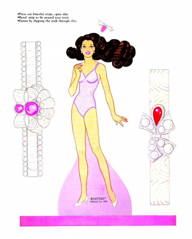 Бумажные куклы с одеждой для вырезания