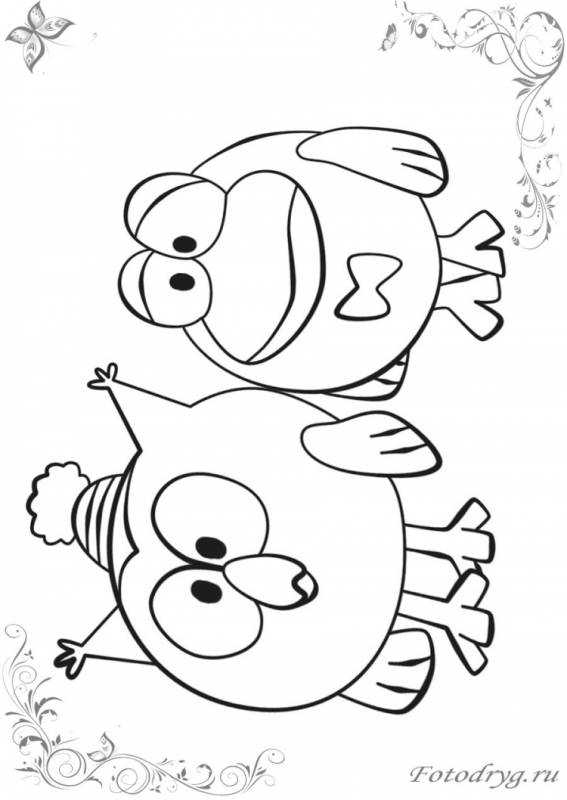 Рисунок на тему Смешарики