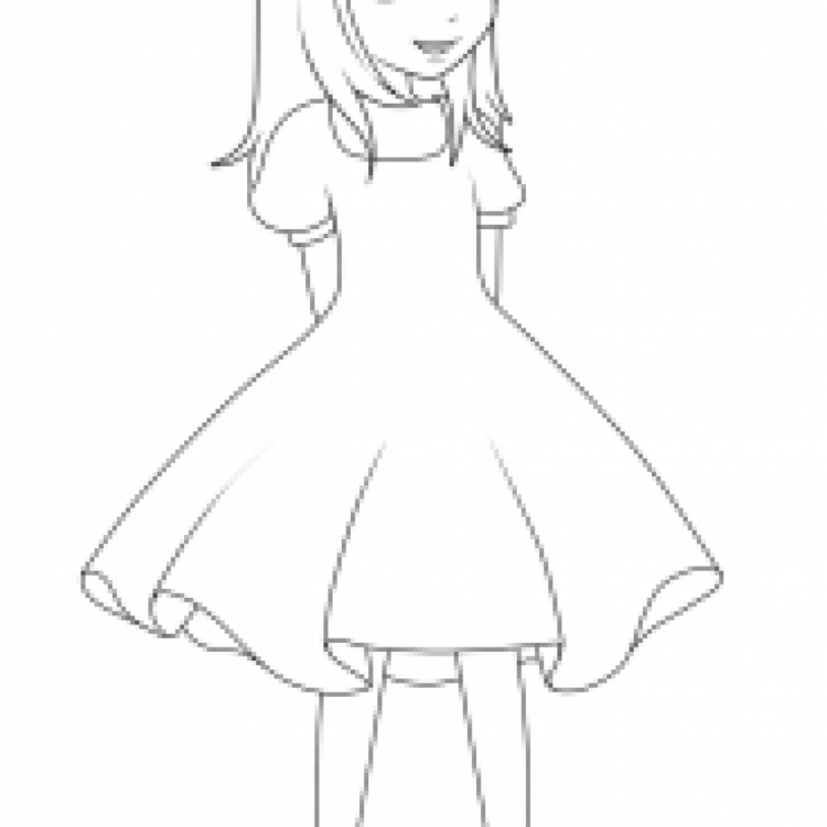 Раскраски для девочек аниме крутые