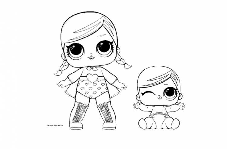 ЛОЛ распечатки кукол ЛОЛ