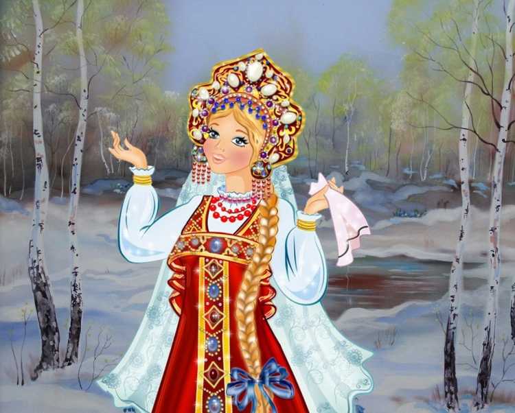 Василиса прекрасная рисунок карандашом