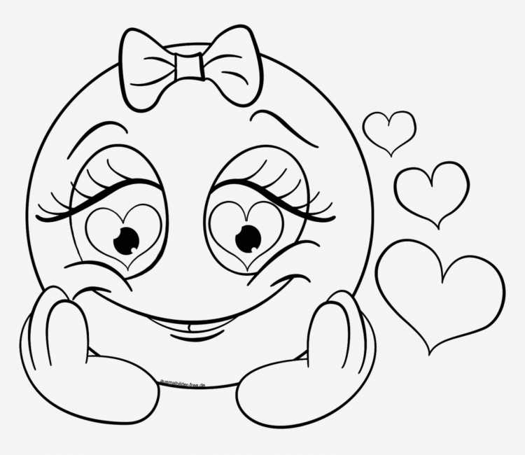 Смайлик черно белый