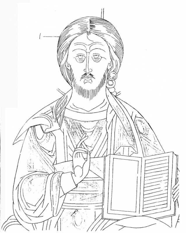 Русский воин на коне рисунок