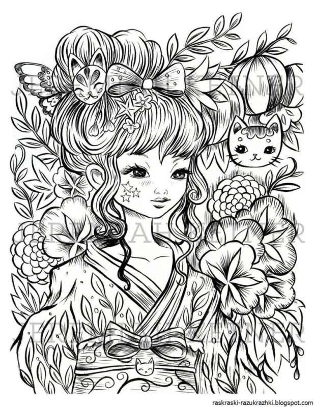 Раскраска антистресс