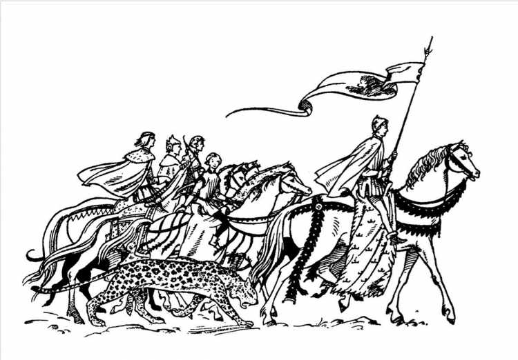 Сьюзен Певенси рисунки