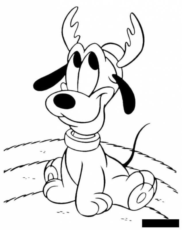 Раскраска собачка для детей 6-7 лет