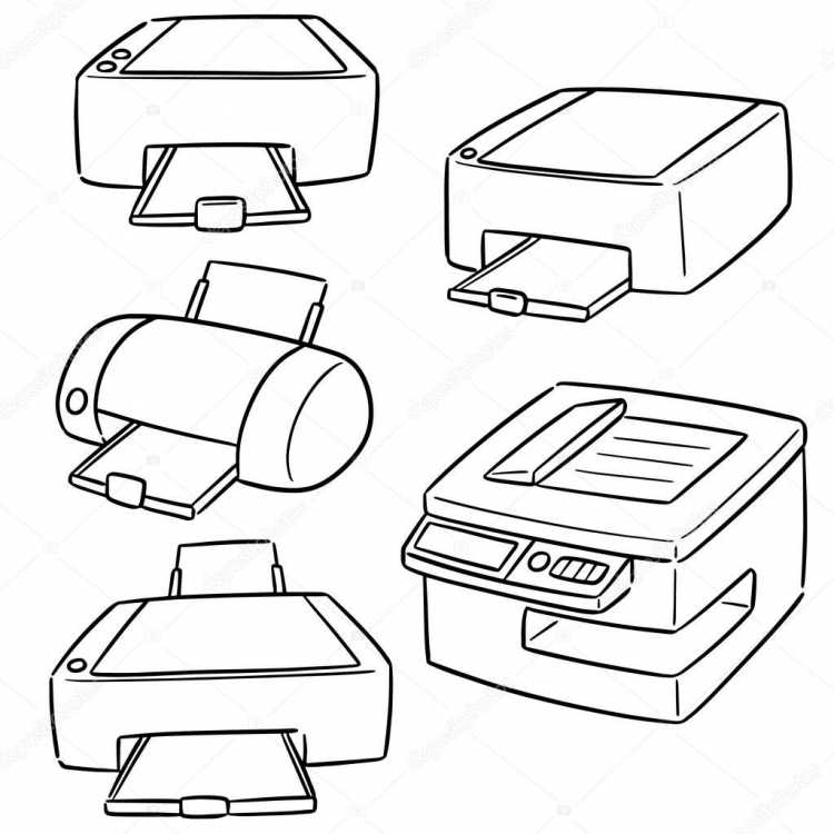 Принтер эскиз