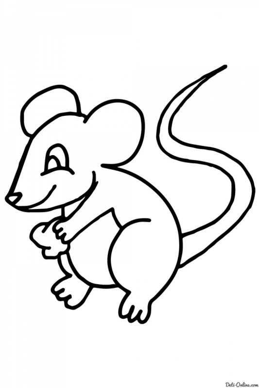 Мышка аппликация для малышей