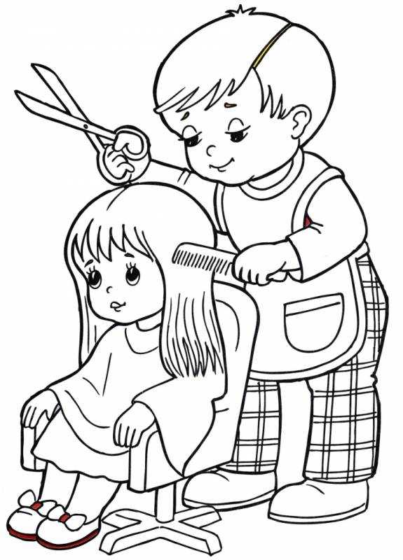 Мой дом раскраска для малышей