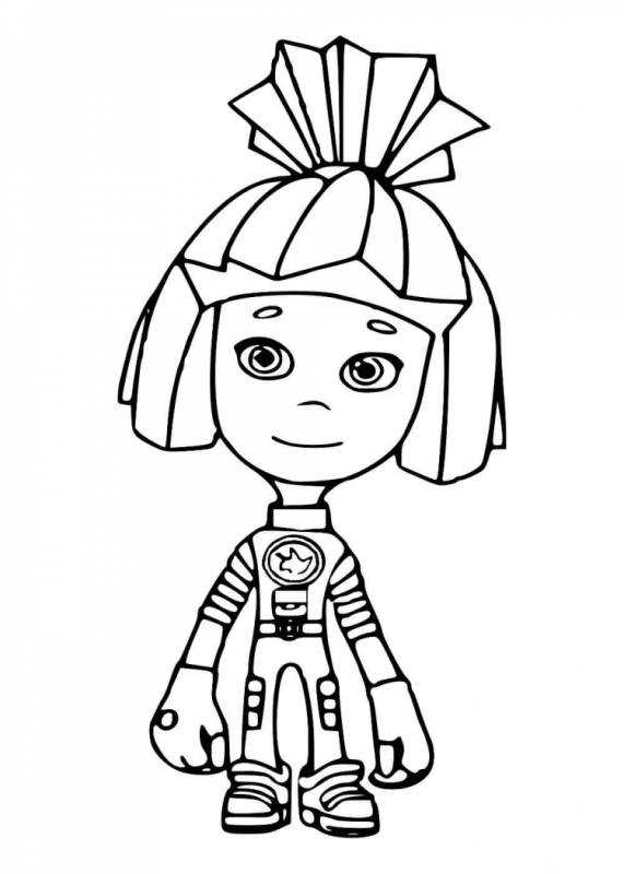 Фиксики раскраска Папус